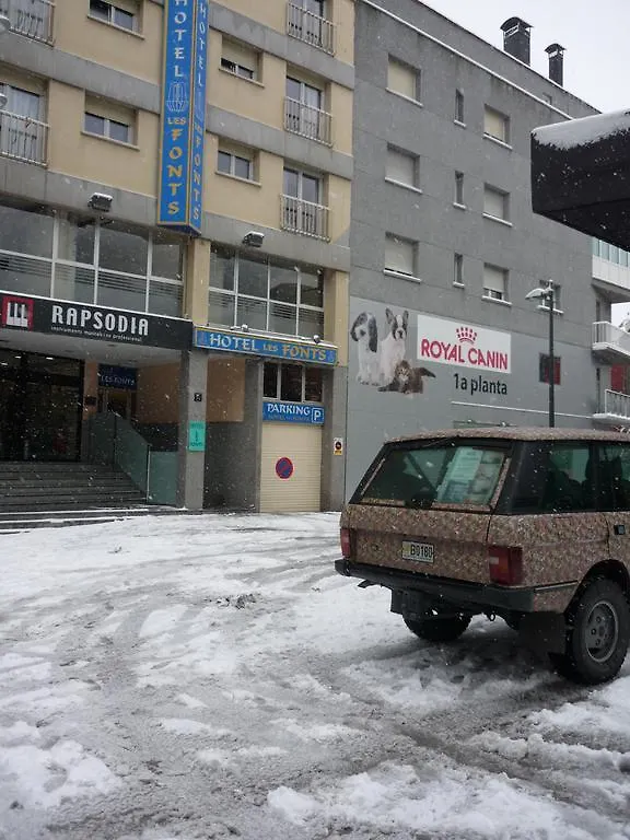 Hotel Les Fonts - Adults Only Andorra la Vella 2*,